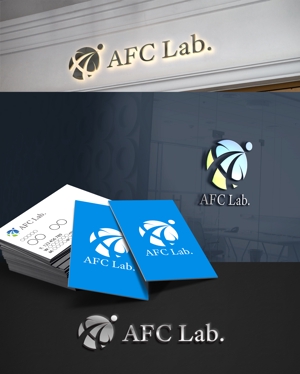 D.R DESIGN (Nakamura__)さんの株式会社AFC研究所 の会社ロゴの作成への提案