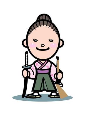 kikujiro (kiku211)さんのNHK大河ドラマ主人公「新島八重」のゆるキャラへの提案