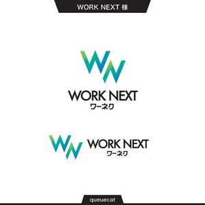 queuecat (queuecat)さんの新規求人サイトWORK NEXT（ワーネク）のロゴへの提案