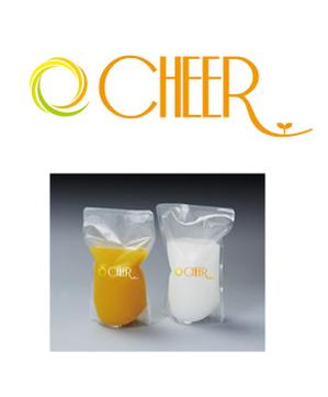 marinku (marinku)さんの冷凍ジュースパッケージ「CHEER」のロゴへの提案