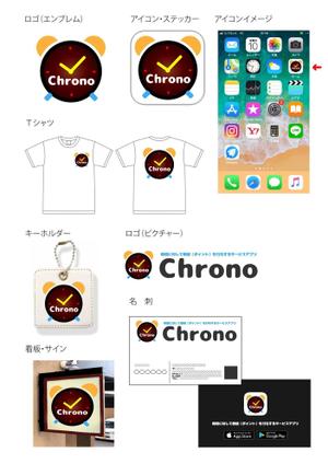 ADLABO＝アドラボ＝ (ml9068)さんの時間に対して価値（ポイント）を付与するサービスアプリ「クロノポイント」のアプリアイコン制作への提案