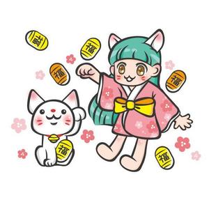 fuku-fukuさんの人形焼き店・招き猫のキャラクター製作への提案