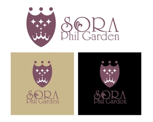 FISHERMAN (FISHERMAN)さんの「SORA Phil Garden（ソラ　フィル　ガーデン）」のロゴ作成への提案