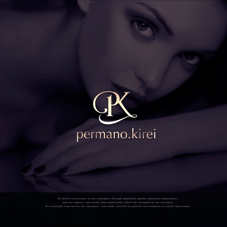 Riku5555 (RIKU5555)さんの美容検索サイト「permano（ペルマノ）」のロゴへの提案