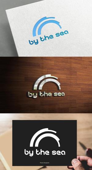 athenaabyz ()さんの海の家 by the sea のロゴデザイン（商標登録予定なし）への提案