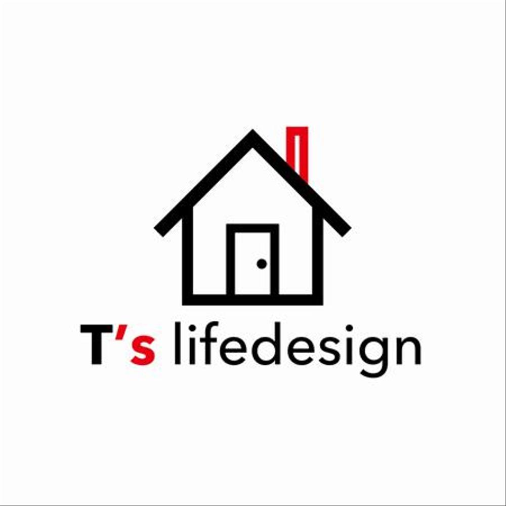 「T's lifedesign」のロゴ作成