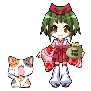 nipopo (nipopo)さんの人形焼き店・招き猫のキャラクター製作への提案