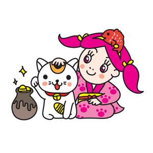 さんの人形焼き店・招き猫のキャラクター製作への提案