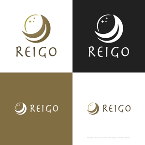 themisably ()さんの新商品「REIGO」のロゴへの提案