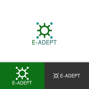 viracochaabin ()さんの電力小売、電気管理の会社　「E-ADEPT」のロゴへの提案