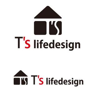 コムサンデザイン ()さんの「T's lifedesign」のロゴ作成への提案