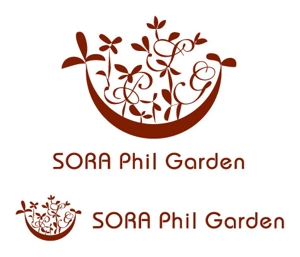 likilikiさんの「SORA Phil Garden（ソラ　フィル　ガーデン）」のロゴ作成への提案
