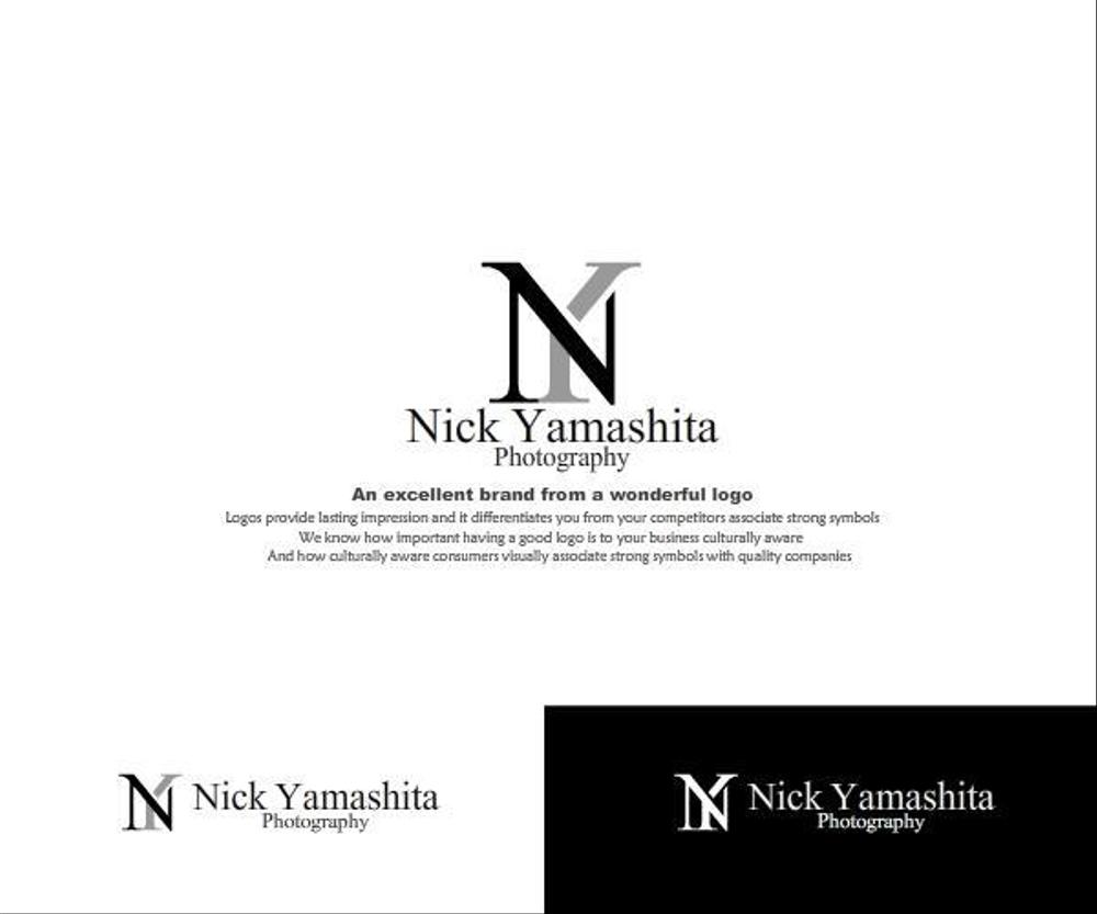 フォトグラファー『Nick Yamashita Photography』のロゴ