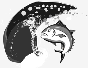 futo (futo_no_jii)さんの魚のシルエット絵・トライバル柄のイラスト制作・デザインへの提案