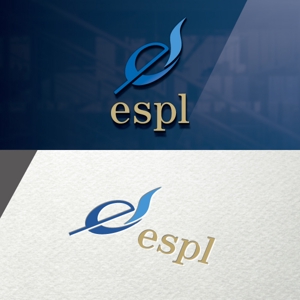 Q (qtoon)さんの業種にとらわれず、常に新しいことにチャレンジ！ESPL（エスペリ）のロゴへの提案