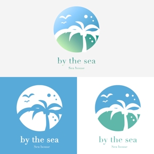 スタイリッシュなロゴ作成致します。 (Shimamura_00)さんの海の家 by the sea のロゴデザイン（商標登録予定なし）への提案