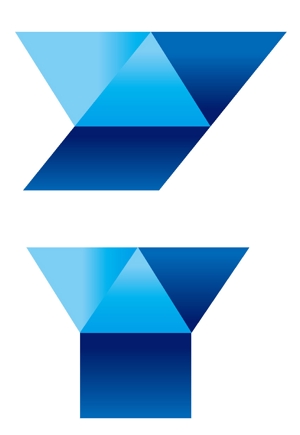 gravelさんの会社ロゴ　Yのデザイン作成への提案