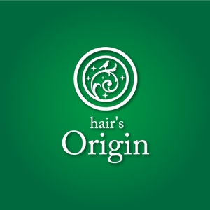 さんの「hair's Origin」のロゴ作成への提案