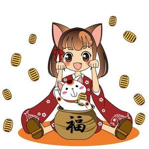 kurononekoさんの人形焼き店・招き猫のキャラクター製作への提案