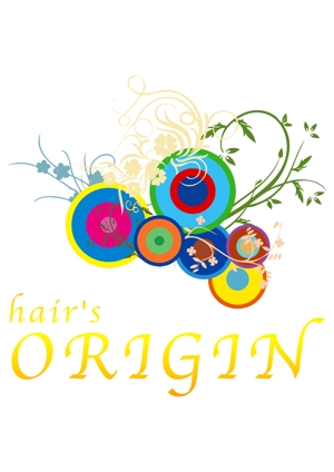 iDw (idw_)さんの「hair's Origin」のロゴ作成への提案