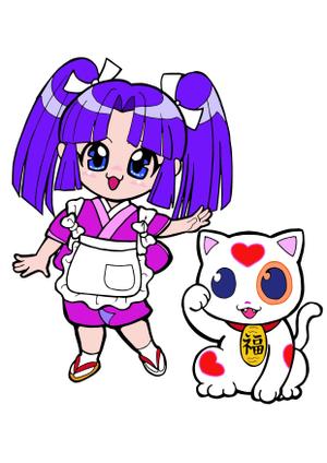 紫藤みやお (sidou)さんの人形焼き店・招き猫のキャラクター製作への提案