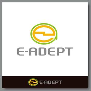 slash (slash_miyamoto)さんの電力小売、電気管理の会社　「E-ADEPT」のロゴへの提案