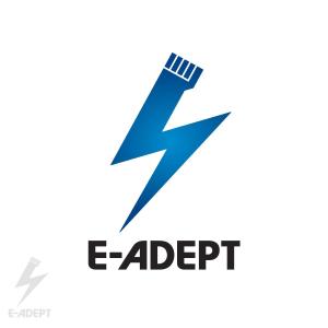 kohgun ()さんの電力小売、電気管理の会社　「E-ADEPT」のロゴへの提案