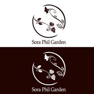 bj_factoryさんの「SORA Phil Garden（ソラ　フィル　ガーデン）」のロゴ作成への提案
