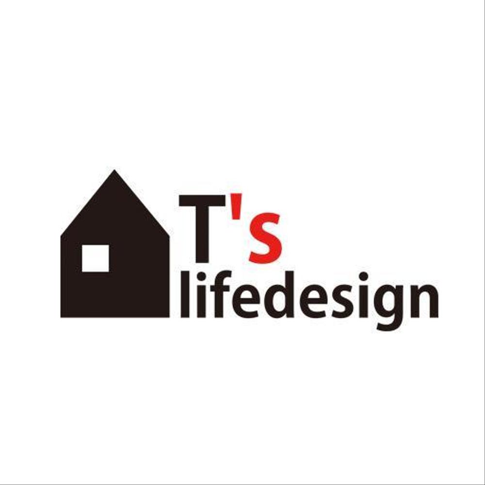 「T's lifedesign」のロゴ作成