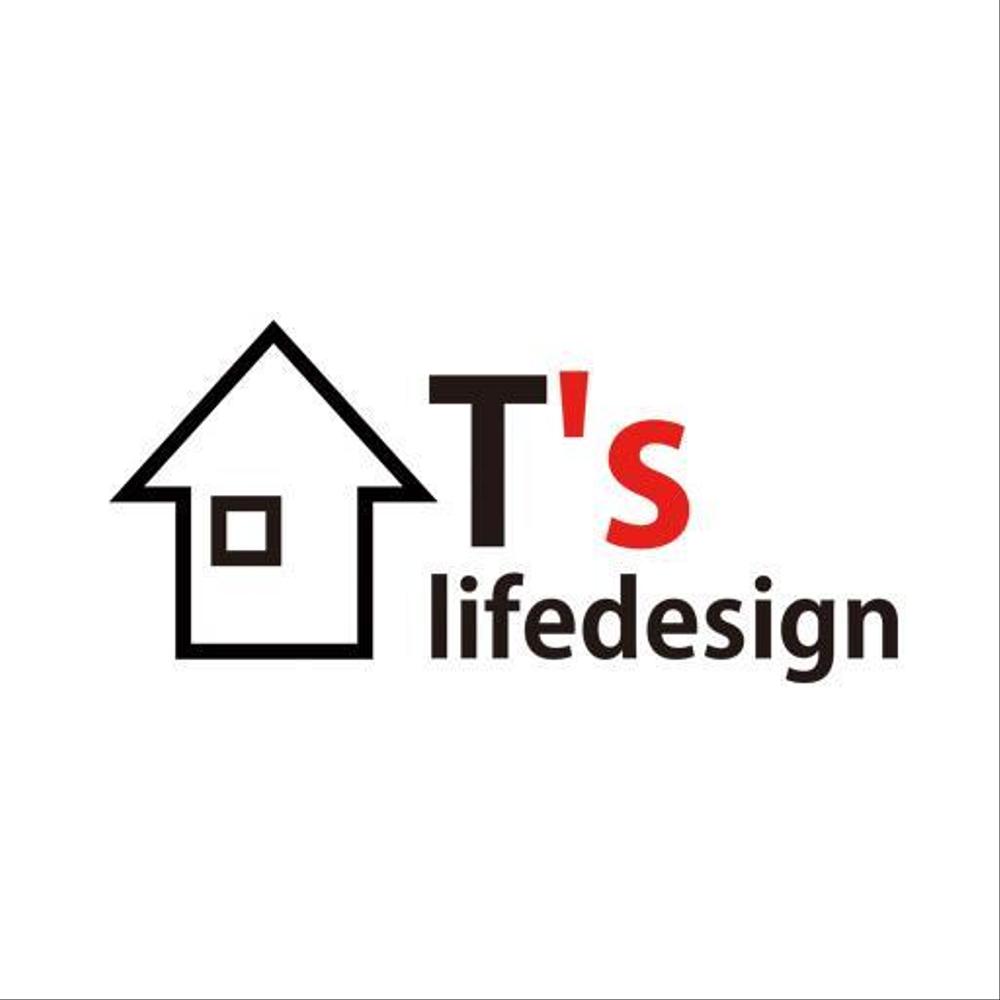 「T's lifedesign」のロゴ作成