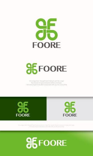 魔法スタジオ (mahou-phot)さんの飲食店経営の会社 FOOREの企業ロゴへの提案