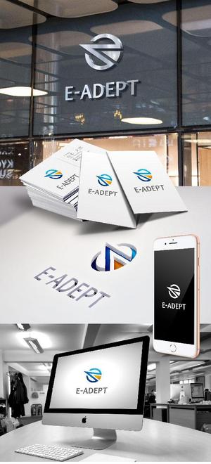 k_31 (katsu31)さんの電力小売、電気管理の会社　「E-ADEPT」のロゴへの提案