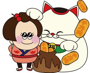 MARiS (maris_0424)さんの人形焼き店・招き猫のキャラクター製作への提案