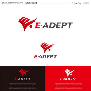 K'z Design Factory (kzdesign)さんの電力小売、電気管理の会社　「E-ADEPT」のロゴへの提案