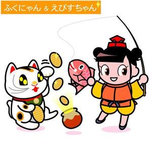 キーウィ (chara-mill)さんの人形焼き店・招き猫のキャラクター製作への提案