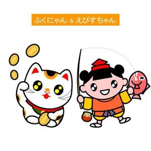 キーウィ (chara-mill)さんの人形焼き店・招き猫のキャラクター製作への提案