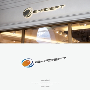 onesize fit’s all (onesizefitsall)さんの電力小売、電気管理の会社　「E-ADEPT」のロゴへの提案