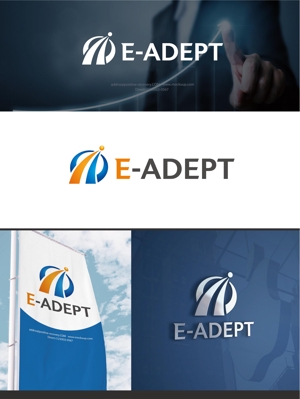 forever (Doing1248)さんの電力小売、電気管理の会社　「E-ADEPT」のロゴへの提案
