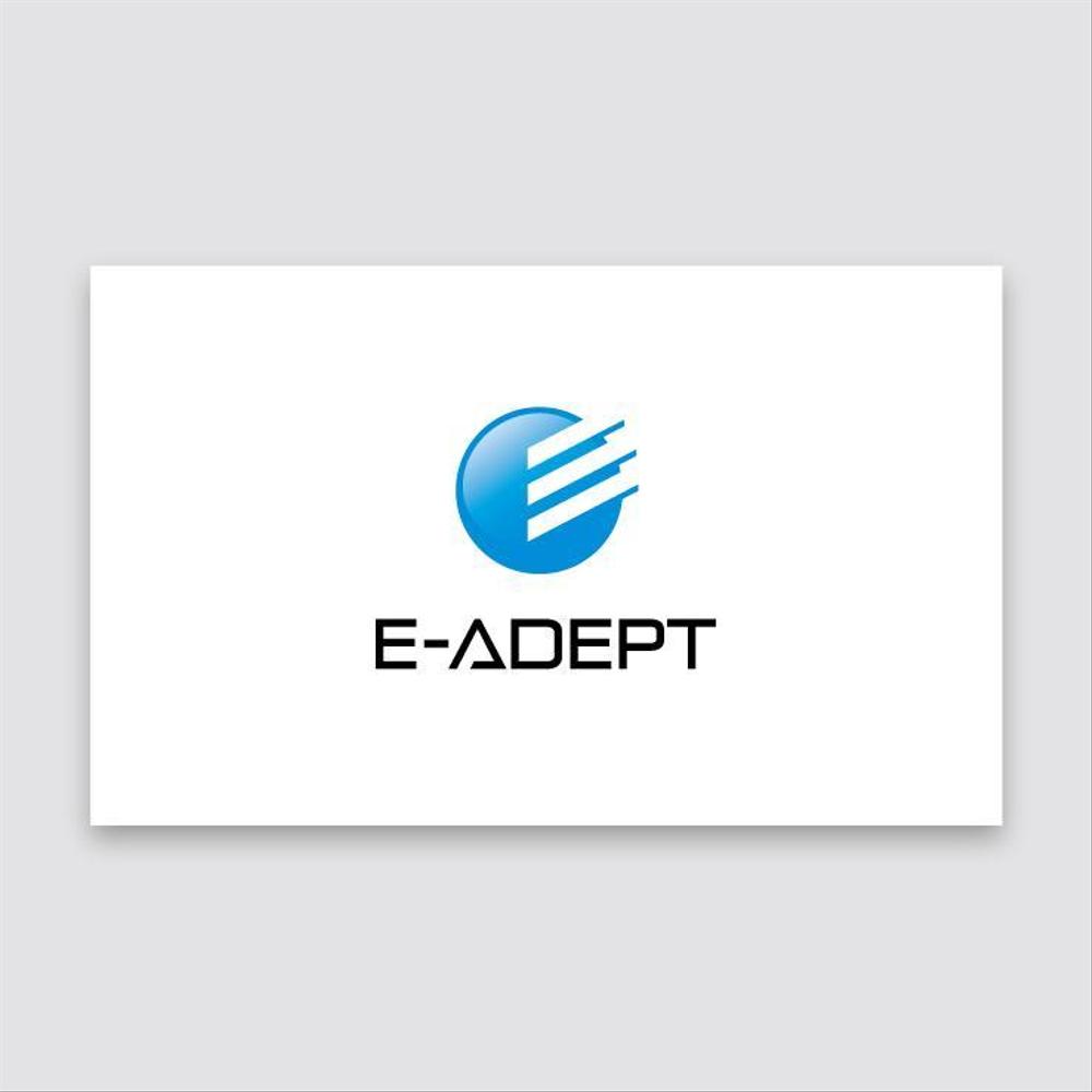 電力小売、電気管理の会社　「E-ADEPT」のロゴ