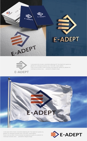 drkigawa (drkigawa)さんの電力小売、電気管理の会社　「E-ADEPT」のロゴへの提案