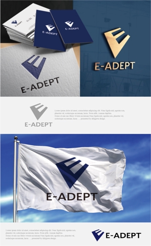drkigawa (drkigawa)さんの電力小売、電気管理の会社　「E-ADEPT」のロゴへの提案
