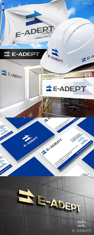 rochas (rochas)さんの電力小売、電気管理の会社　「E-ADEPT」のロゴへの提案