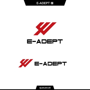 queuecat (queuecat)さんの電力小売、電気管理の会社　「E-ADEPT」のロゴへの提案