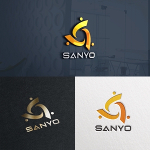 utamaru (utamaru)さんの建設業、 株式会社三陽(SANYO)のロゴへの提案