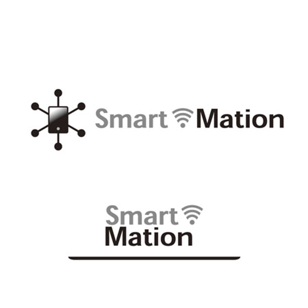「SmartMation」のロゴ作成（商標登録予定なし）