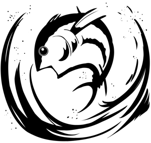 オオカミ少年 (moromorozumi)さんの魚のシルエット絵・トライバル柄のイラスト制作・デザインへの提案