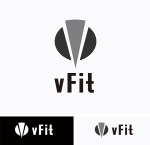 blue blues (PLANETS)さんのVR x Fitnessの新事業「vFit」のインパクトあるロゴの製作への提案