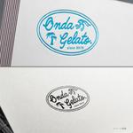 pTree LABO (torch_tree)さんの新規出店イタリアンジェラート店『Onda Gelato.』のロゴへの提案