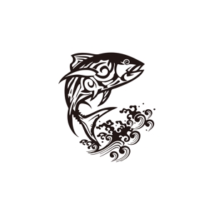  K-digitals (K-digitals)さんの魚のシルエット絵・トライバル柄のイラスト制作・デザインへの提案