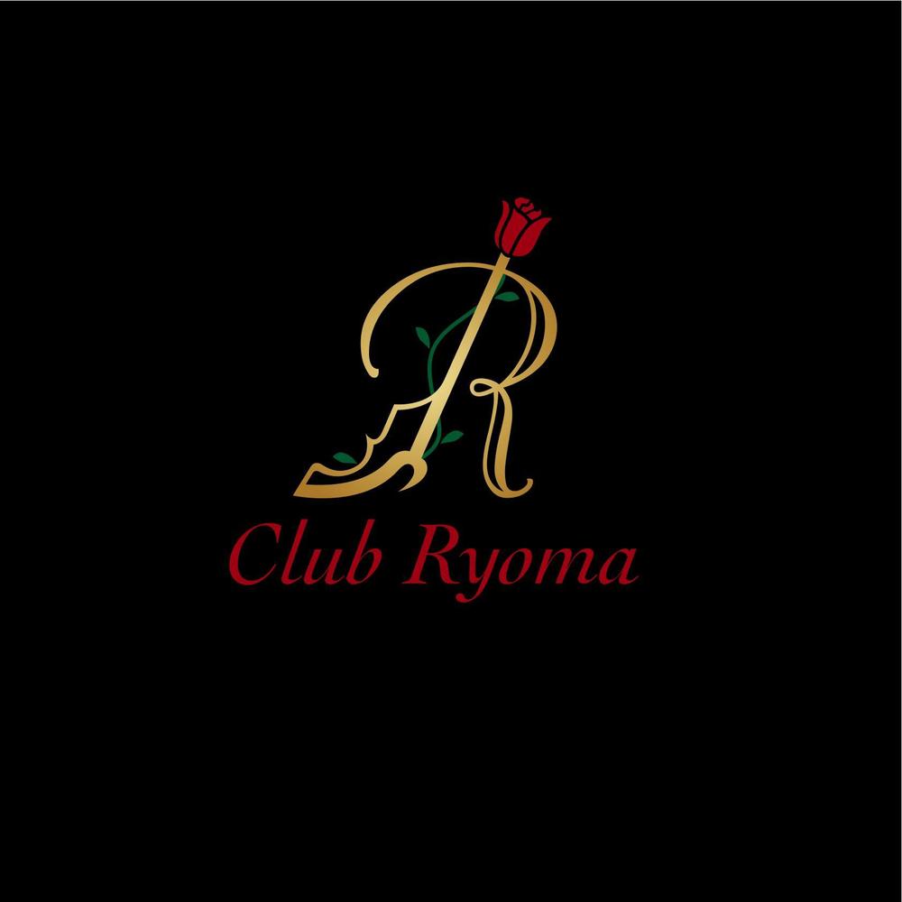 「Club  Ryoma」のロゴ作成